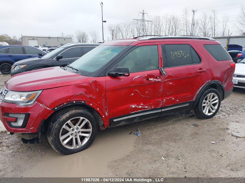 2016 Ford Explorer Xlt VIN: 1FM5K7DH0GGA64805 Lot: 11987026