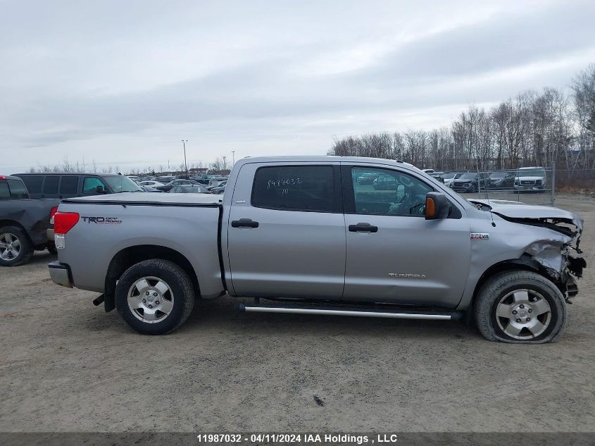 2010 Toyota Tundra Crewmax Sr5 VIN: 5TFDY5F11AX120406 Lot: 11987032