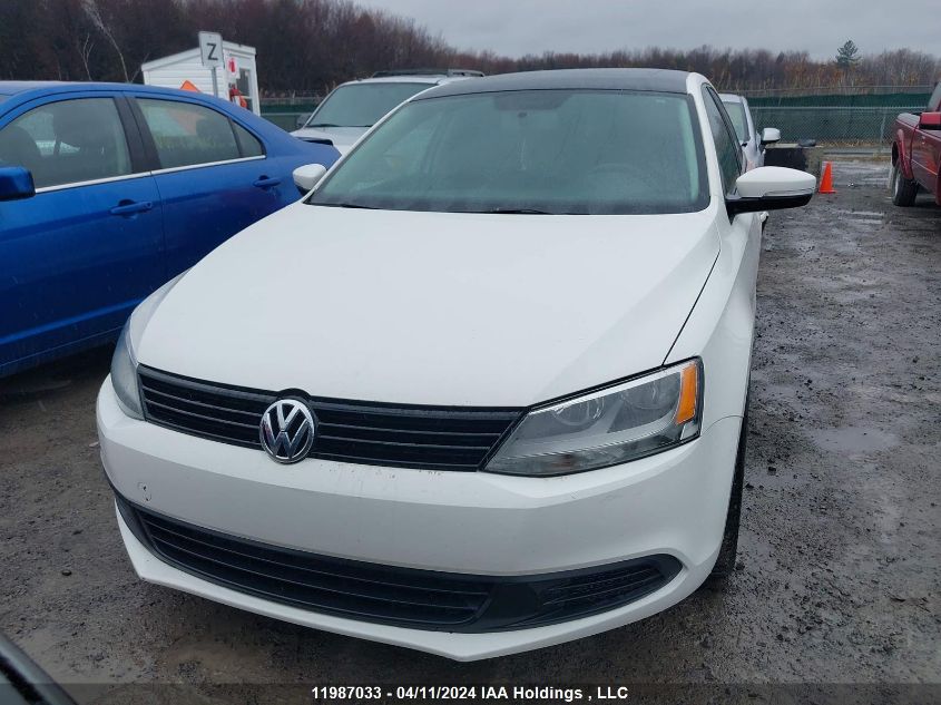 2013 Volkswagen Jetta Se VIN: 3VWDK7AJXDM431845 Lot: 11987033