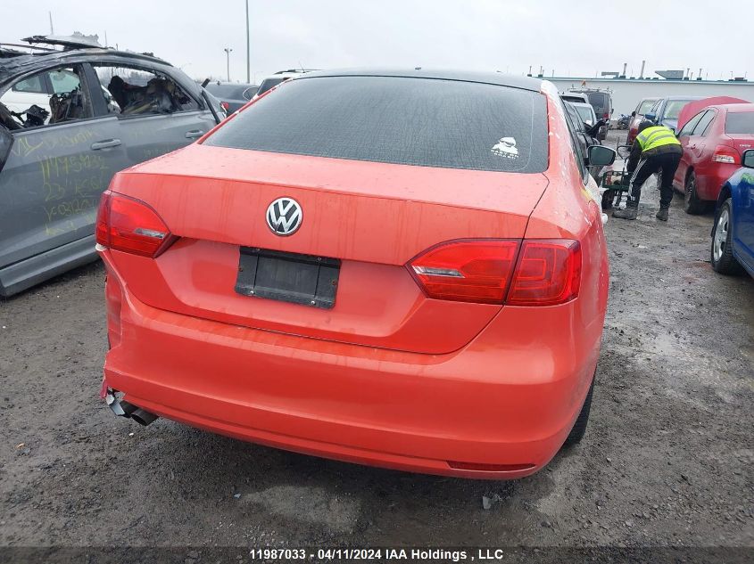 2013 Volkswagen Jetta Se VIN: 3VWDK7AJXDM431845 Lot: 11987033