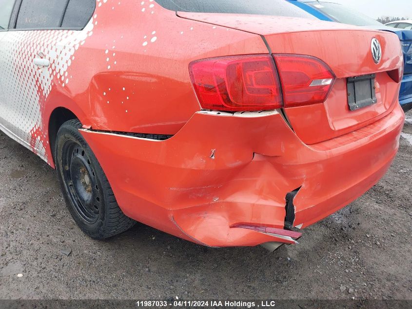 2013 Volkswagen Jetta Se VIN: 3VWDK7AJXDM431845 Lot: 11987033