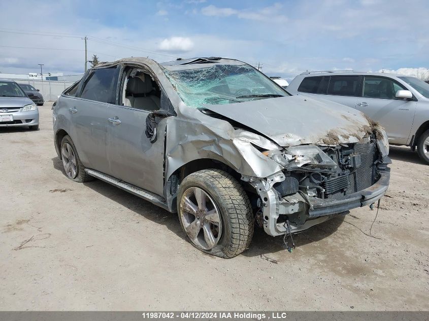 2013 Acura Mdx VIN: 2HNYD2H87DH000862 Lot: 11987042