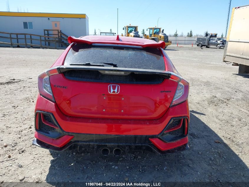 2020 Honda Civic Sport Touring VIN: SHHFK7G92LU303156 Lot: 11987045