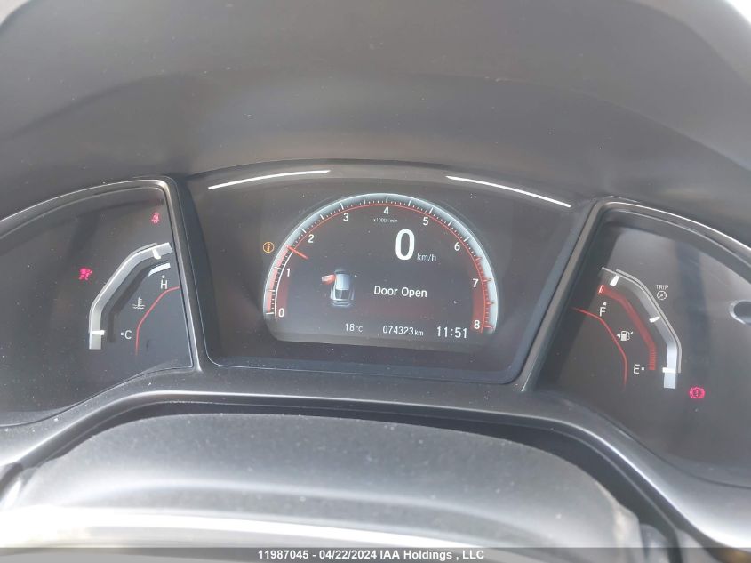 2020 Honda Civic Sport Touring VIN: SHHFK7G92LU303156 Lot: 11987045