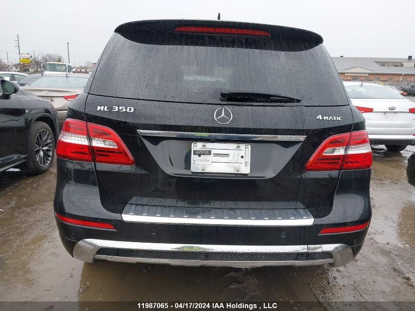 2012 Mercedes-Benz Ml-Class VIN: 4JGDA5HB1CA026084 Lot: 39239373