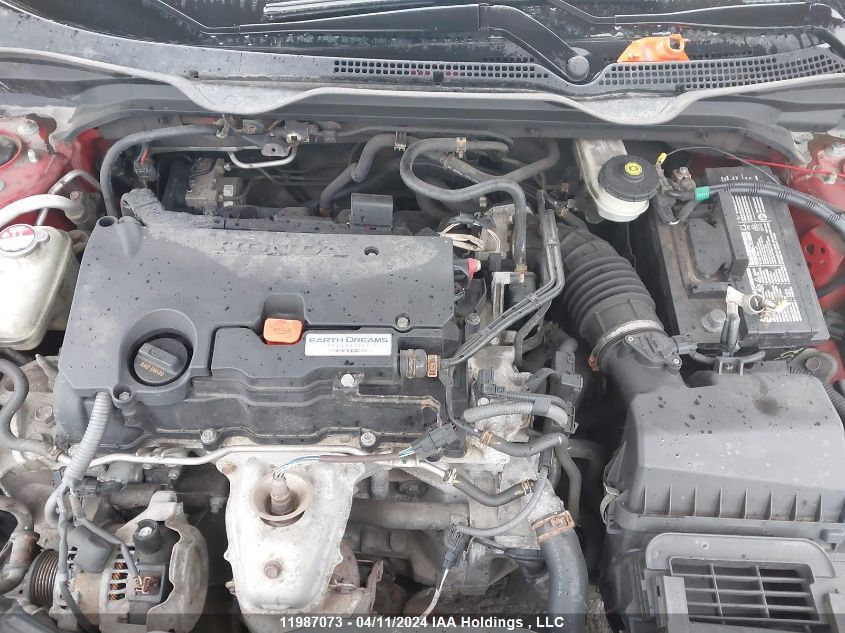 2019 Honda Civic VIN: 2HGFC2F59KH017976 Lot: 11987073