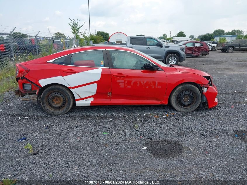 2019 Honda Civic VIN: 2HGFC2F59KH017976 Lot: 11987073