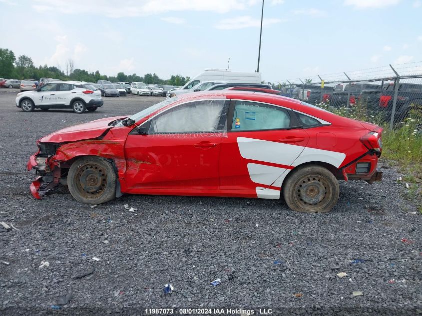 2019 Honda Civic VIN: 2HGFC2F59KH017976 Lot: 11987073