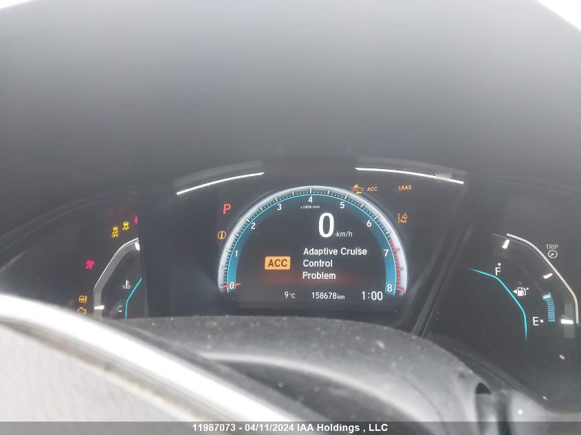 2019 Honda Civic VIN: 2HGFC2F59KH017976 Lot: 11987073