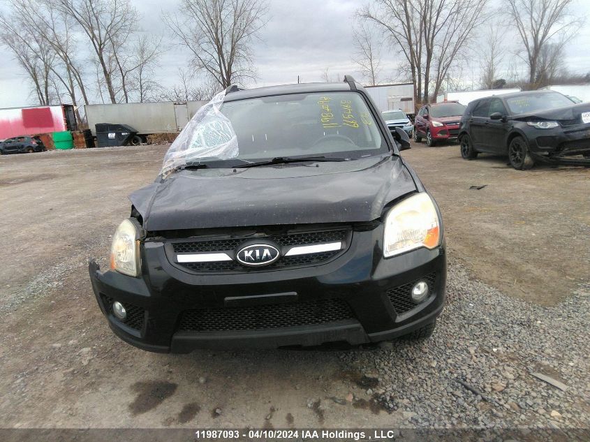 2010 Kia Sportage Lx VIN: KNDKGCA39A7665468 Lot: 11987093