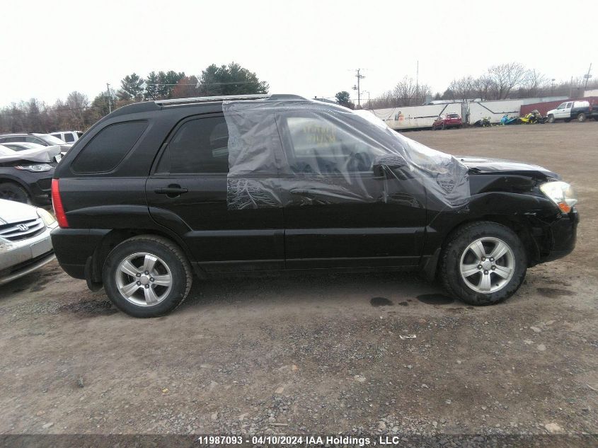 2010 Kia Sportage Lx VIN: KNDKGCA39A7665468 Lot: 11987093