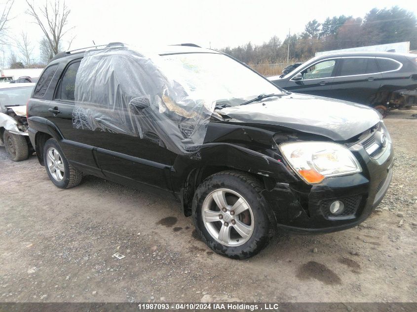 2010 Kia Sportage Lx VIN: KNDKGCA39A7665468 Lot: 11987093