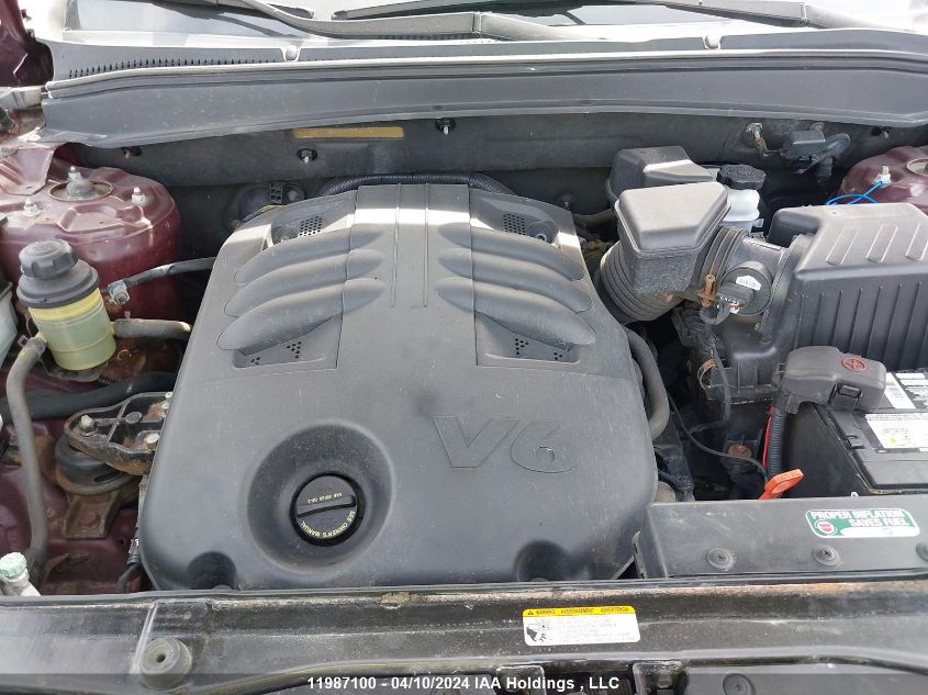 2009 Hyundai Santa Fe VIN: 5NMSG13E49H300784 Lot: 11987100