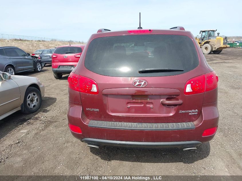 2009 Hyundai Santa Fe VIN: 5NMSG13E49H300784 Lot: 11987100
