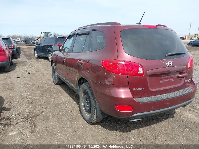 2009 Hyundai Santa Fe VIN: 5NMSG13E49H300784 Lot: 11987100