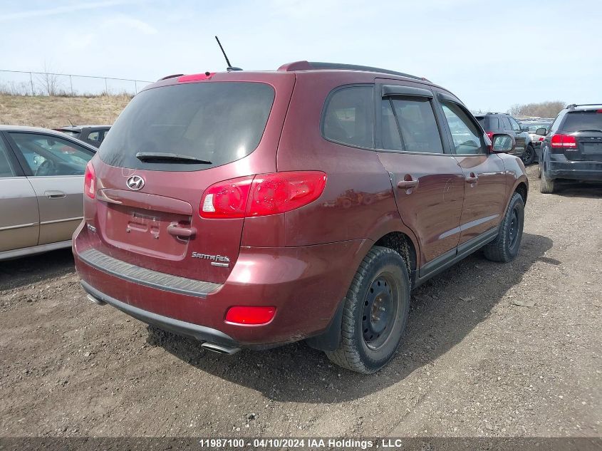 2009 Hyundai Santa Fe VIN: 5NMSG13E49H300784 Lot: 11987100