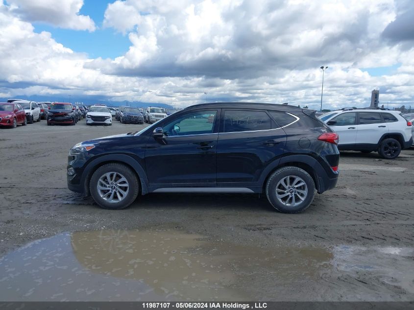 2017 Hyundai Tucson Luxury VIN: KM8J3CA46HU493634 Lot: 11987107