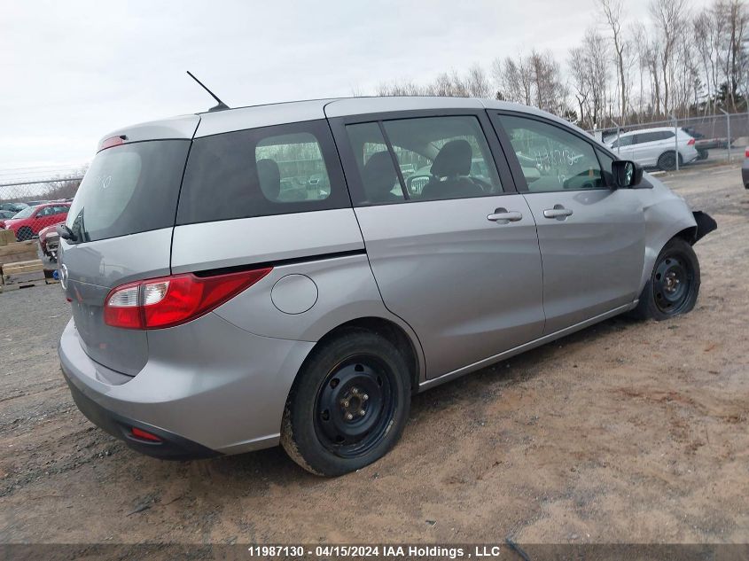 2012 Mazda Mazda5 VIN: JM1CW2CL7C0112375 Lot: 11987130