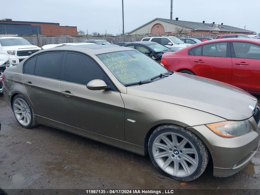 2007 BMW 3 Series 328I VIN: WBAVA33557KX73361 Lot: 11987135