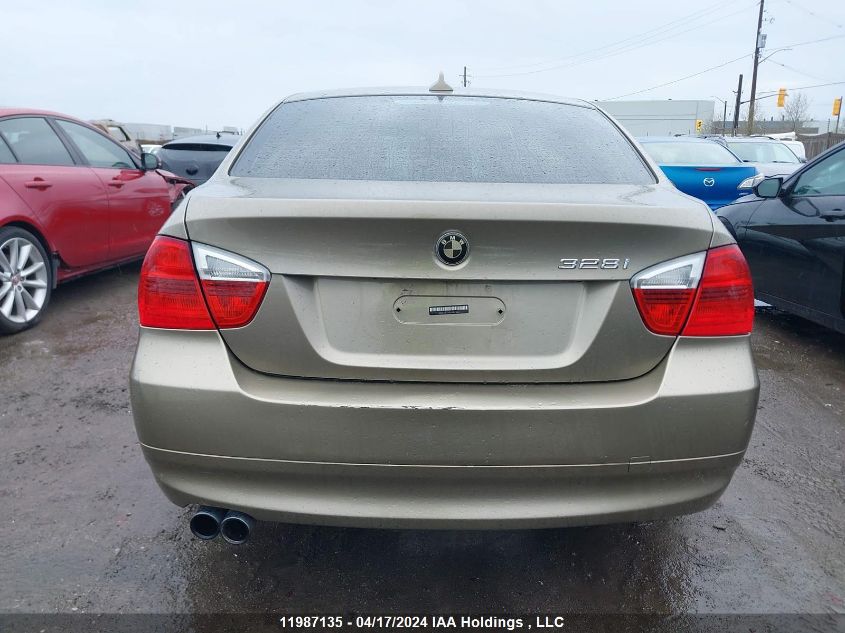 2007 BMW 3 Series 328I VIN: WBAVA33557KX73361 Lot: 11987135