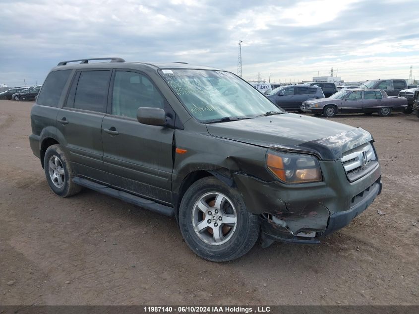 2006 Honda Pilot VIN: 2HKYF18536H002554 Lot: 11987140