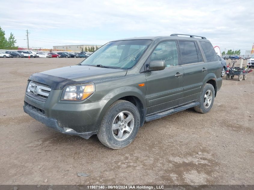 2006 Honda Pilot VIN: 2HKYF18536H002554 Lot: 11987140