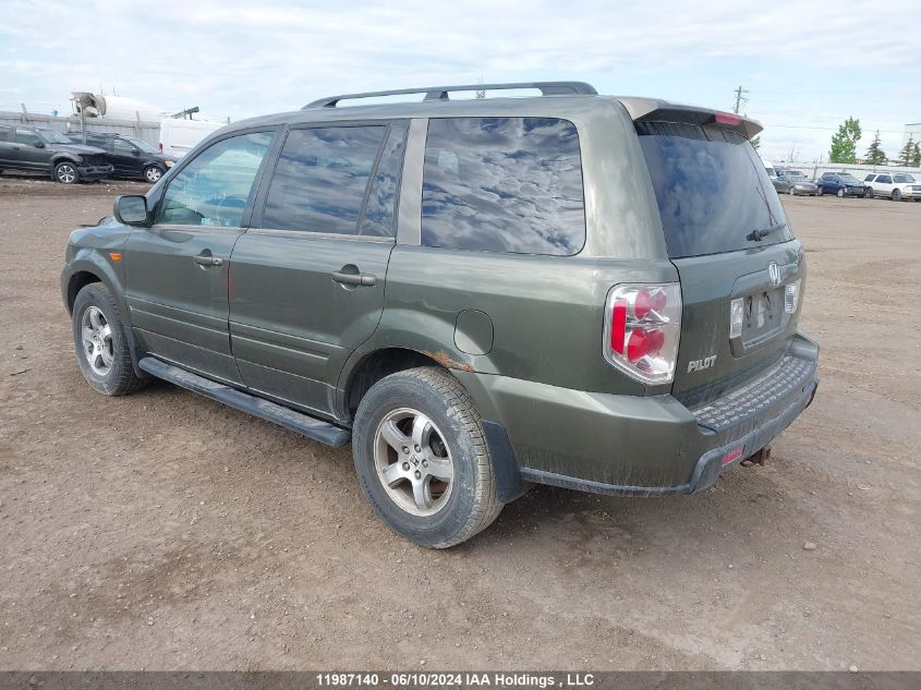 2006 Honda Pilot VIN: 2HKYF18536H002554 Lot: 11987140