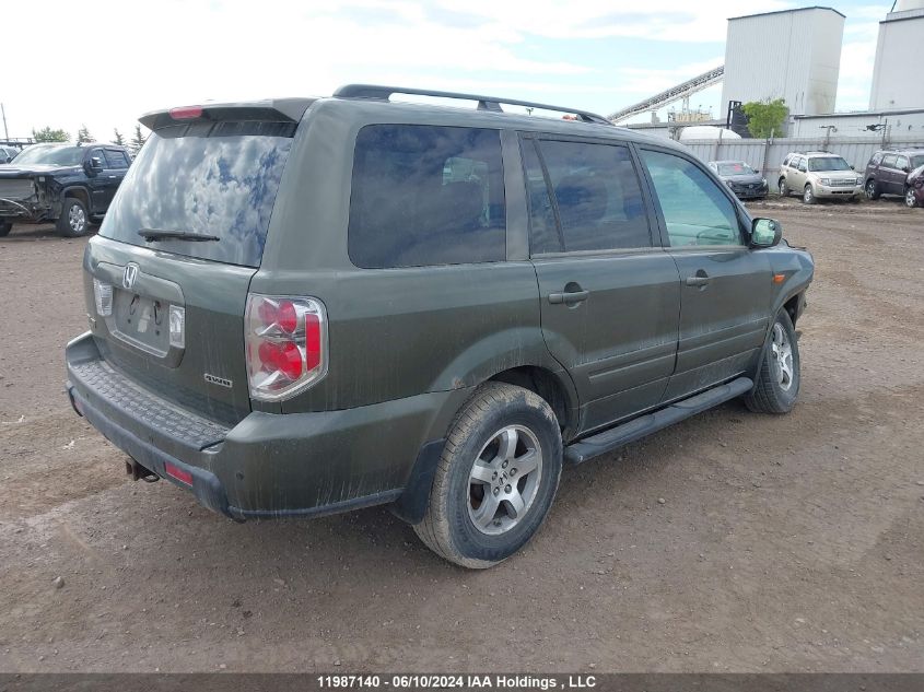 2006 Honda Pilot VIN: 2HKYF18536H002554 Lot: 11987140