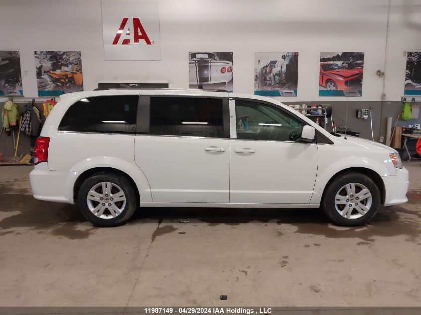 2018 Dodge Grand Caravan Crew VIN: 2C4RDGDGXJR242989 Lot: 11987149