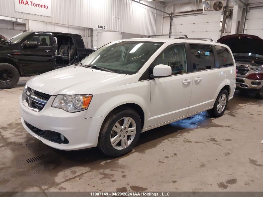 2018 Dodge Grand Caravan Crew VIN: 2C4RDGDGXJR242989 Lot: 11987149