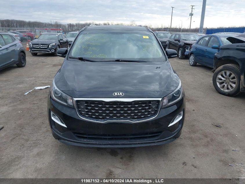 2019 Kia Sedona VIN: KNDMB5C16K6453701 Lot: 11987152