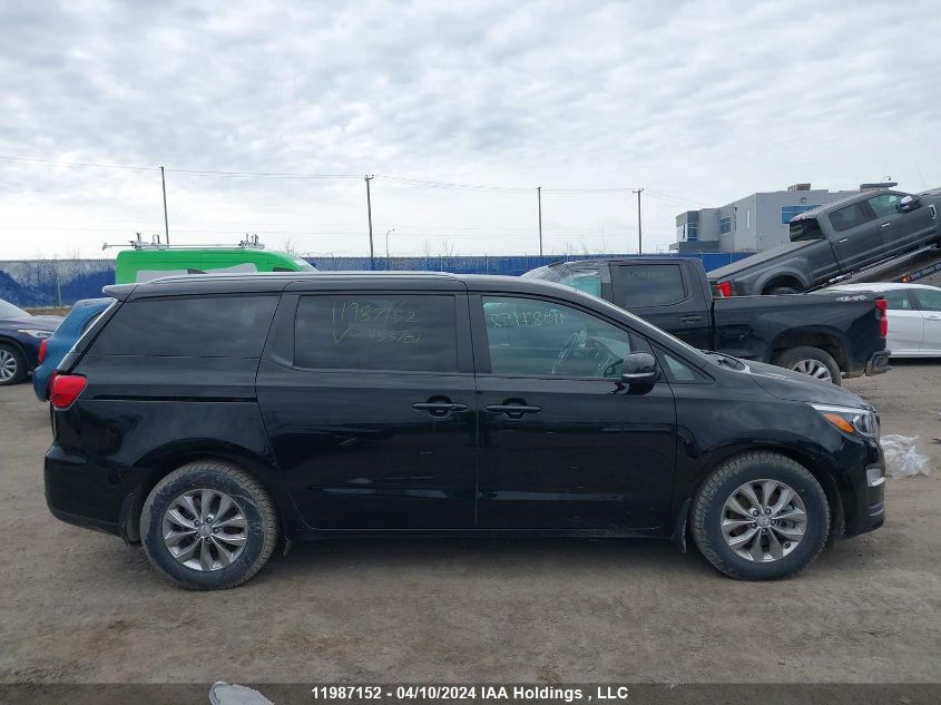 2019 Kia Sedona VIN: KNDMB5C16K6453701 Lot: 11987152