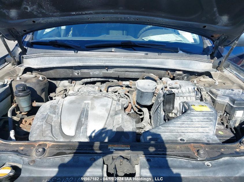 2011 Hyundai Santa Fe Gl 3.5 Sport VIN: 5XYZGDAG2BG032340 Lot: 11987182