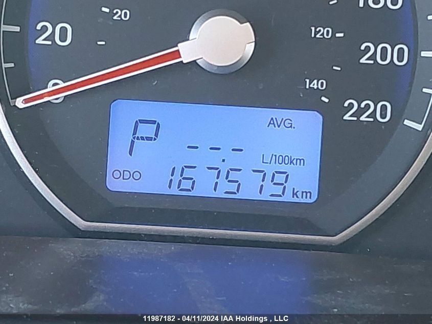 2011 Hyundai Santa Fe Gl 3.5 Sport VIN: 5XYZGDAG2BG032340 Lot: 11987182