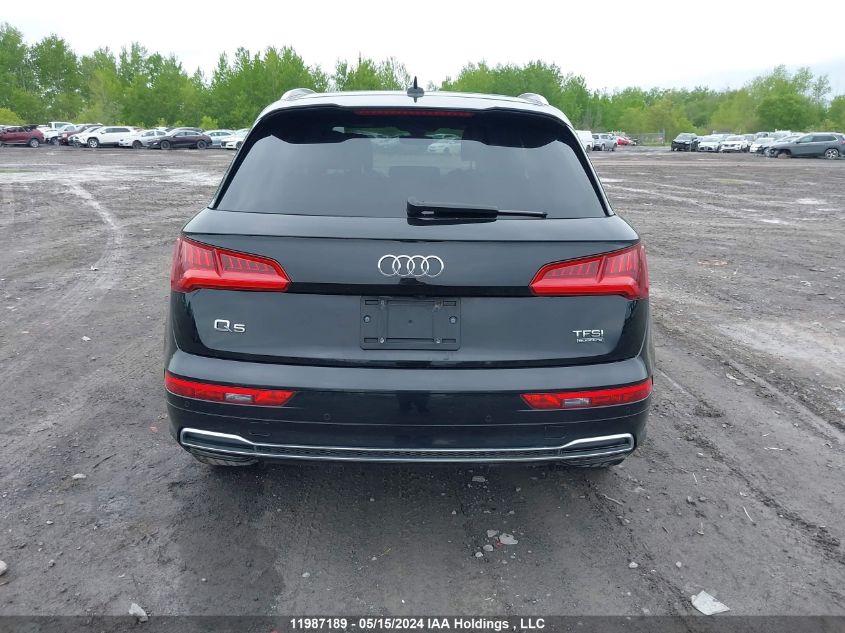 2018 Audi Q5 VIN: WA1FNAFY3J2115836 Lot: 11987189