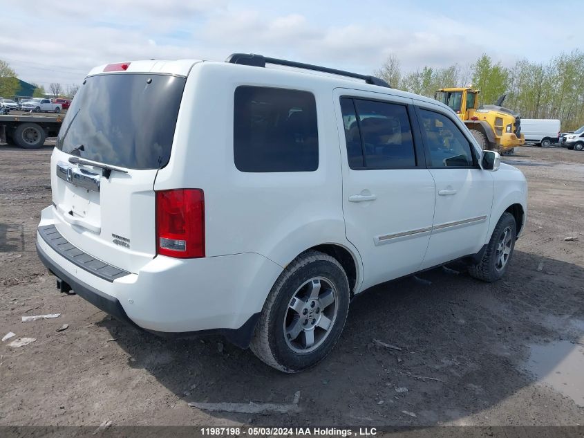 2010 Honda Pilot VIN: 5FNYF4H90AB503896 Lot: 11987198