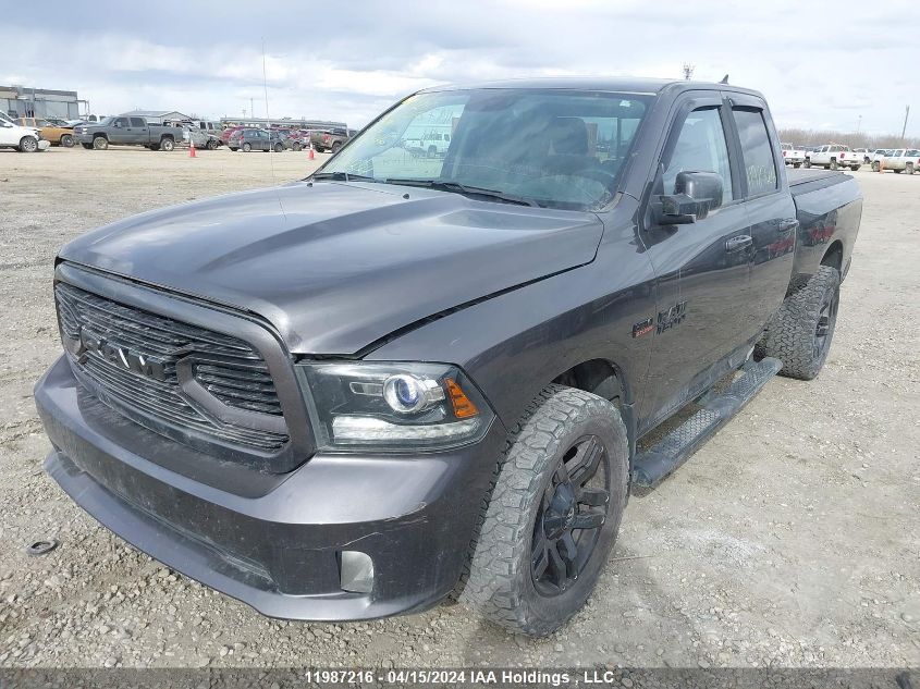 2018 Ram 1500 Sport VIN: 1C6RR7HT2JS208219 Lot: 11987216