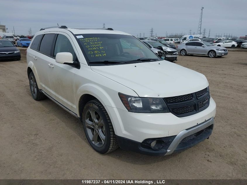 2016 Dodge Journey Crossroad VIN: 3C4PDDGG3GT159606 Lot: 11987237