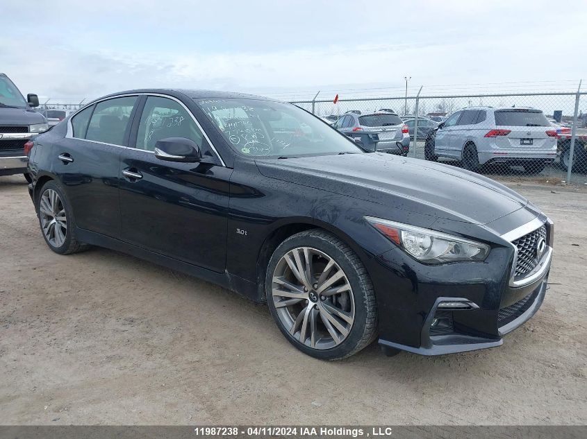 2018 Infiniti Q50 VIN: JN1EV7ARXJM441760 Lot: 11987238