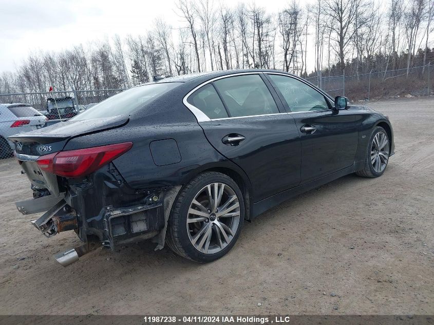 2018 Infiniti Q50 VIN: JN1EV7ARXJM441760 Lot: 11987238