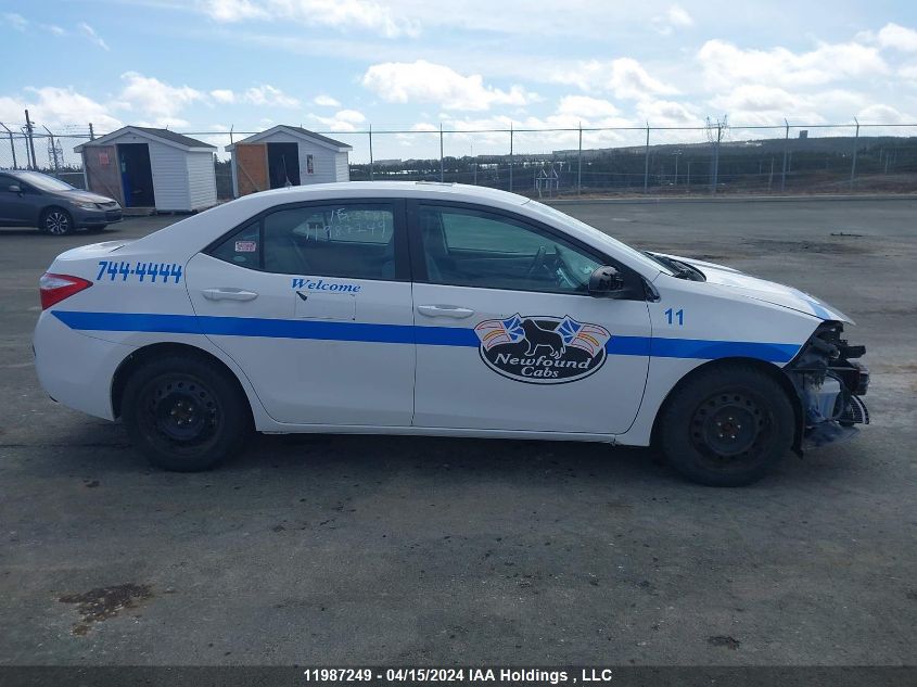 2015 Toyota Corolla L/Le/Le Pls/Prm/S/S Pls VIN: 2T1BURHEXFC334228 Lot: 11987249