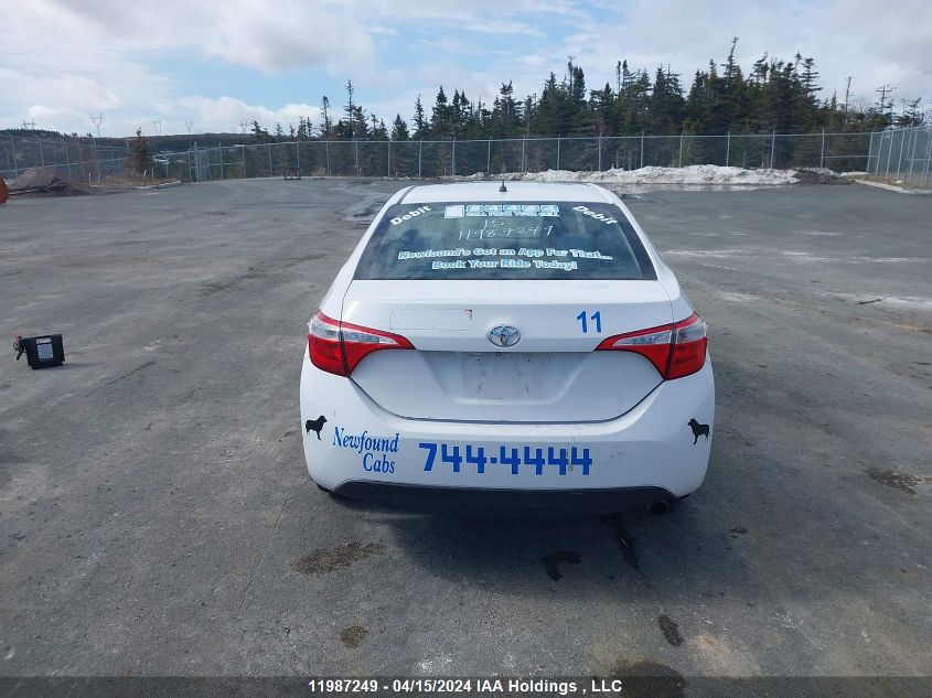 2015 Toyota Corolla L/Le/Le Pls/Prm/S/S Pls VIN: 2T1BURHEXFC334228 Lot: 11987249