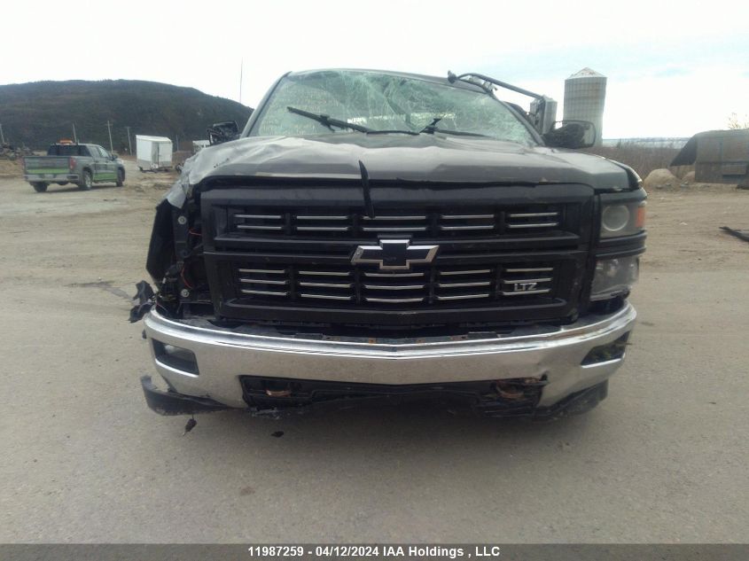 2015 Chevrolet Silverado K1500 Ltz VIN: 3GCUKSECXFG303754 Lot: 11987259