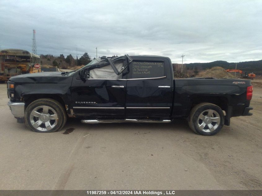 2015 Chevrolet Silverado K1500 Ltz VIN: 3GCUKSECXFG303754 Lot: 11987259