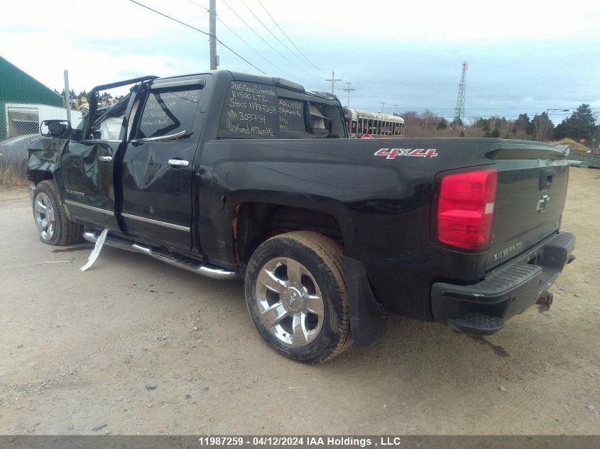 2015 Chevrolet Silverado K1500 Ltz VIN: 3GCUKSECXFG303754 Lot: 11987259