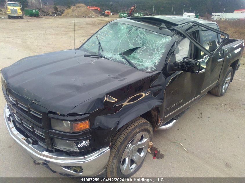 2015 Chevrolet Silverado K1500 Ltz VIN: 3GCUKSECXFG303754 Lot: 11987259