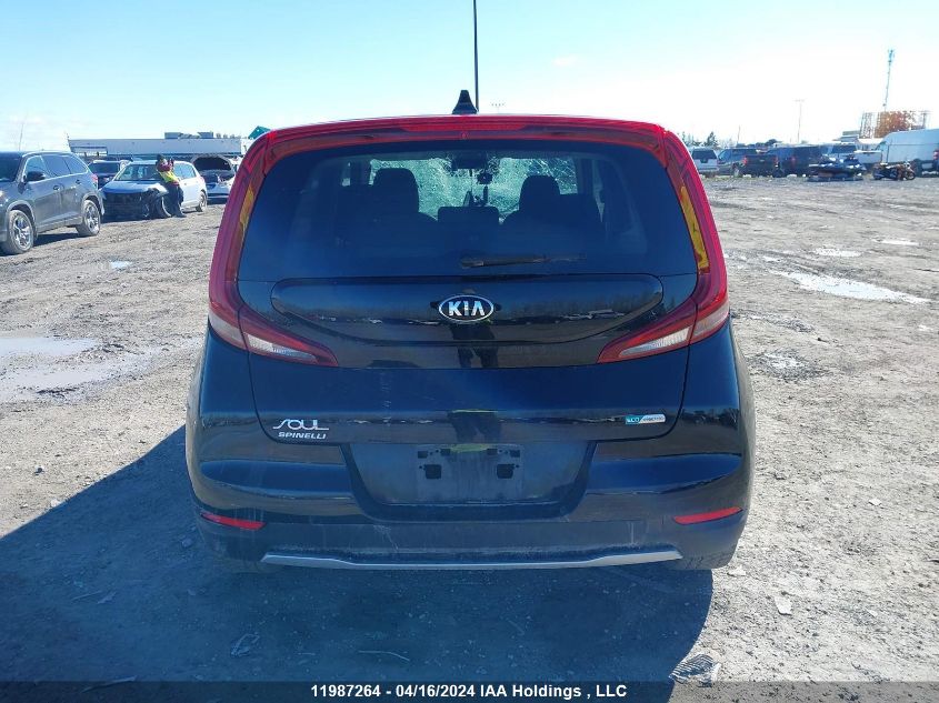 2021 Kia Soul Ev VIN: KNDJ23A29M7015464 Lot: 11987264