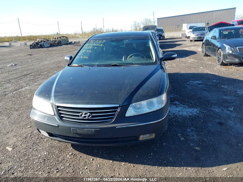 2008 Hyundai Azera VIN: KMHFC46F68A287091 Lot: 11987267