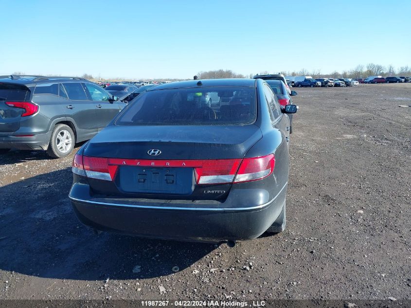 2008 Hyundai Azera VIN: KMHFC46F68A287091 Lot: 11987267