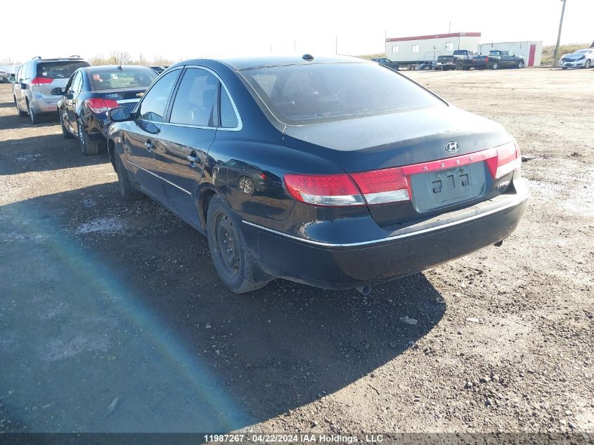 2008 Hyundai Azera VIN: KMHFC46F68A287091 Lot: 11987267